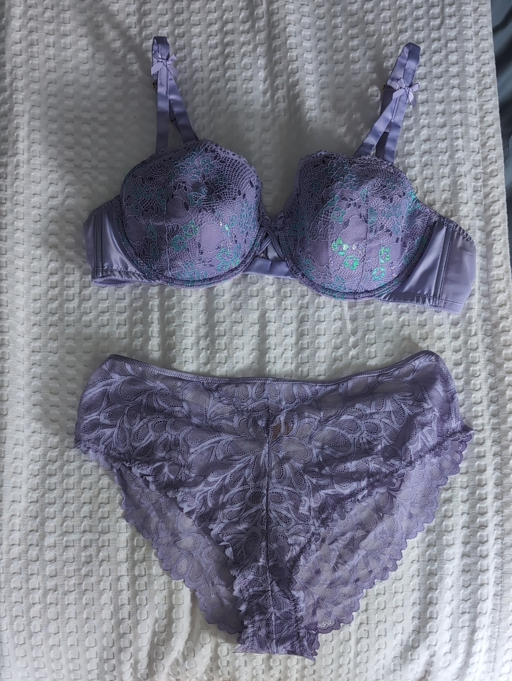 Savage X Fenty Lace Bra & Panty